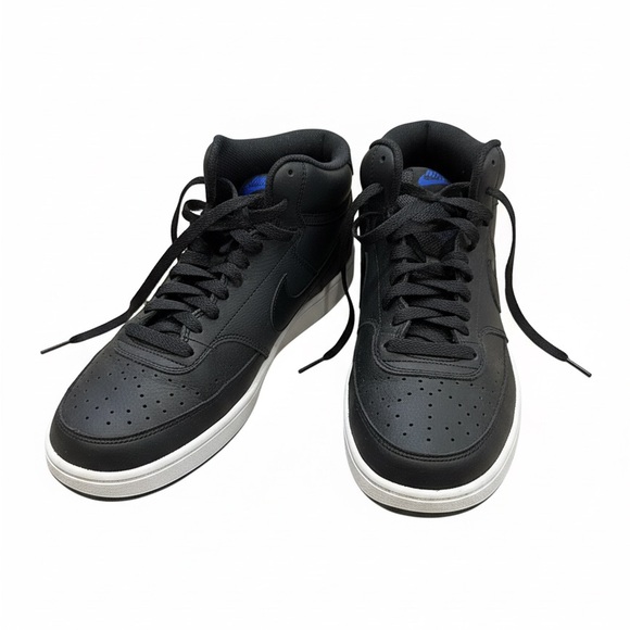 Nike Other - Nike Court Vision Mid Next Nature blue and black men’s size 10